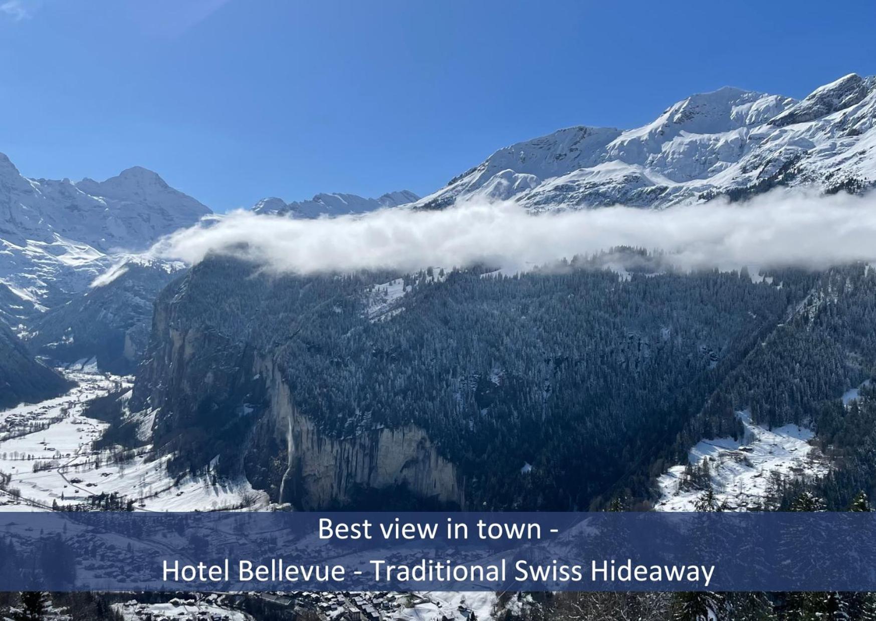 Hotel Bellevue - Traditional Swiss Hideaway Wengen Kültér fotó